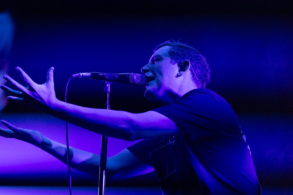 The Twilight Sad plays Amalie Arena in Tampa, Florida on June 29, 2023. - Photo by Dave Decker