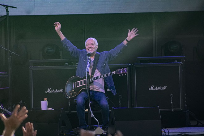 Peter Frampton plays The Sound in Clearwater, Florida on July 2, 2023. - Photo by Josh Bradley