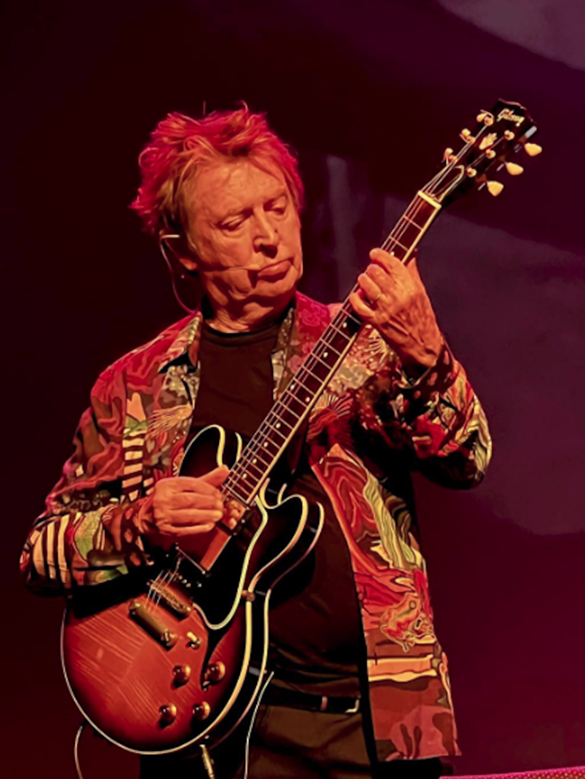 Andy Summers plays the Bilheimer Capitol Theatre in Clearwater, Florida on Dec. 10, 2023. - Photo courtesy of Pamelyn Eichelberger