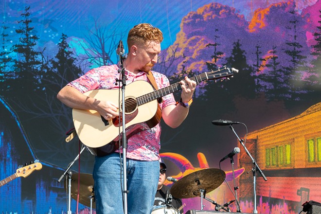 Tyler Childers, who plays MidFlorida Credit Union Amphitheatre in Tampa, florida on June 5, 2024. - Tracy May