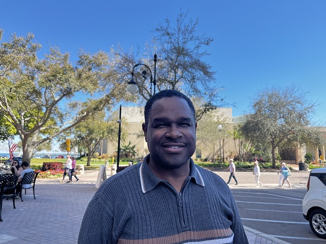 James Jackson, the City of St. Pete's Senior Project Coordinator is an ultimate insider when it comes to the history and inner workings of the Sunshine City. - Photo by Linda Saul-Sena