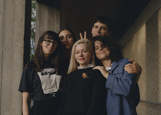 Alvvays, which play The Ritz in Ybor City, Florida on May 1, 2024. - Photo by Norman Wong