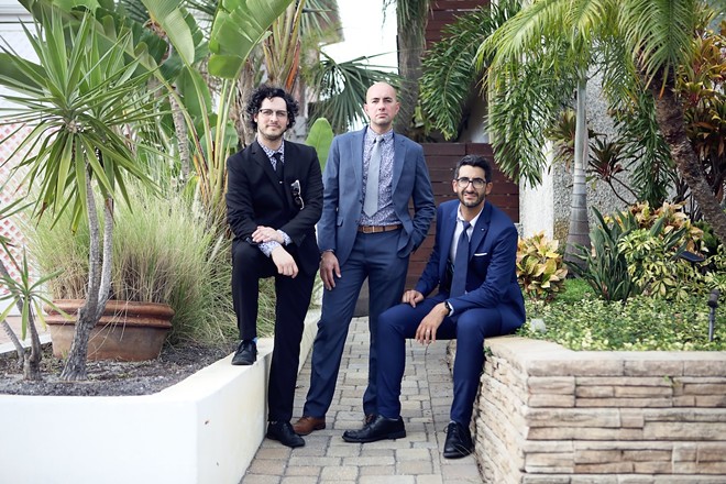 (L-R) La Lucha's Mark Feinman, John O'Leary III, and Alejandro Arenas. - Photo © La Lucha 2020