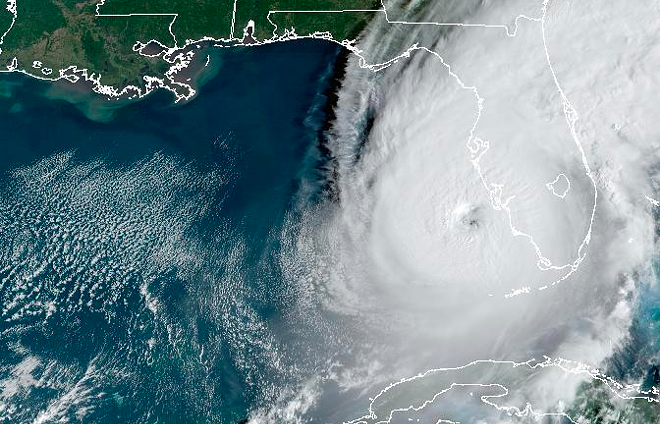 Hurricane Ian - Photo via NOAA