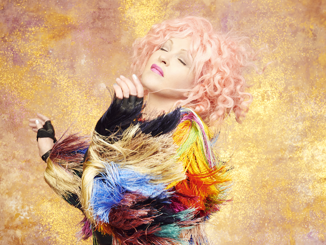 Cyndi Lauper, who plays Amalie Arena in Tampa, Florida on Nov. 6, 2024. - Photo by Ruven Adanador