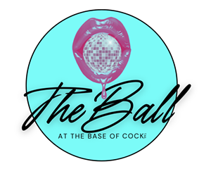 The Ball logo - Rendering via Pour Behavior