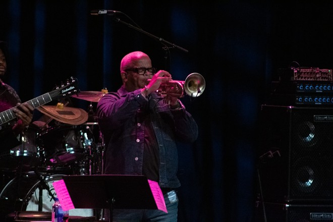 Terrence Blanchard at Mahaffey Theater in St. Petersburg, Florida on Sept. 15, 2024. - Photo by Josh Bradley