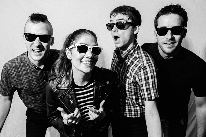 The Interrupters, who play Jannus Live in St. Petersburg on Sept. 25, 2024. - Photo c/o No Clubs