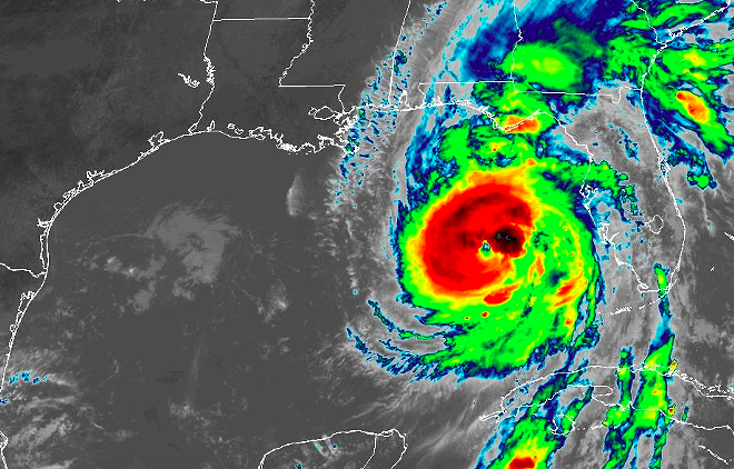 Hurricane Helene - Photo via NOAA