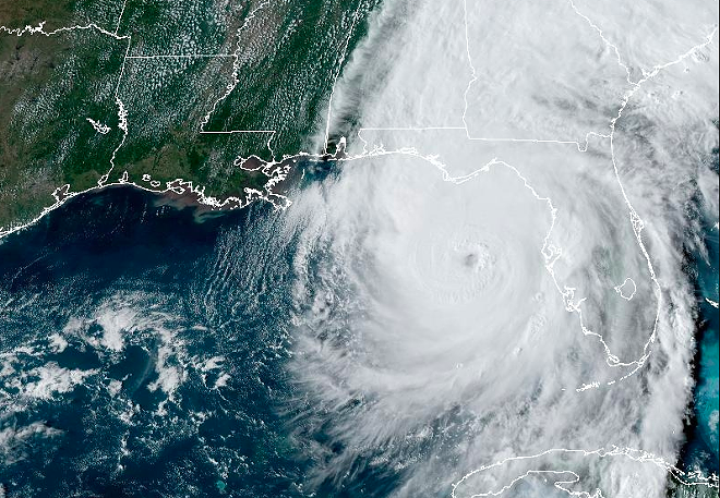 Hurricane Helene - Photo via NOAA