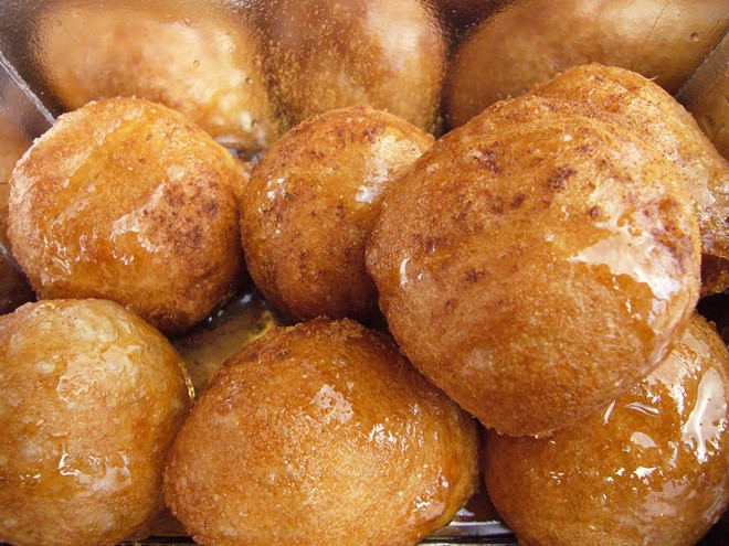 Loukoumades start at $7 per order at the Super Green Festival happening Friday-Sunday, Oct. 5-7 in St. Petersburg, Florida. - supergreekfest/Facebook