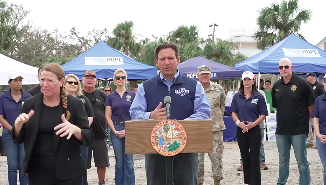 'We’re utilizing our resources': Florida Gov. DeSantis enlists prison labor to help with Hurricane Helene debris