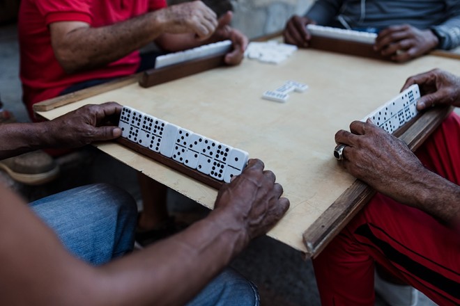 The Cuban-style of play will be utilized at Sociedad La Union Martí-Maceo in Ybor City, Florida on Nov. 23, 2024. - Photo by Marcos Castillo/Shutterstock