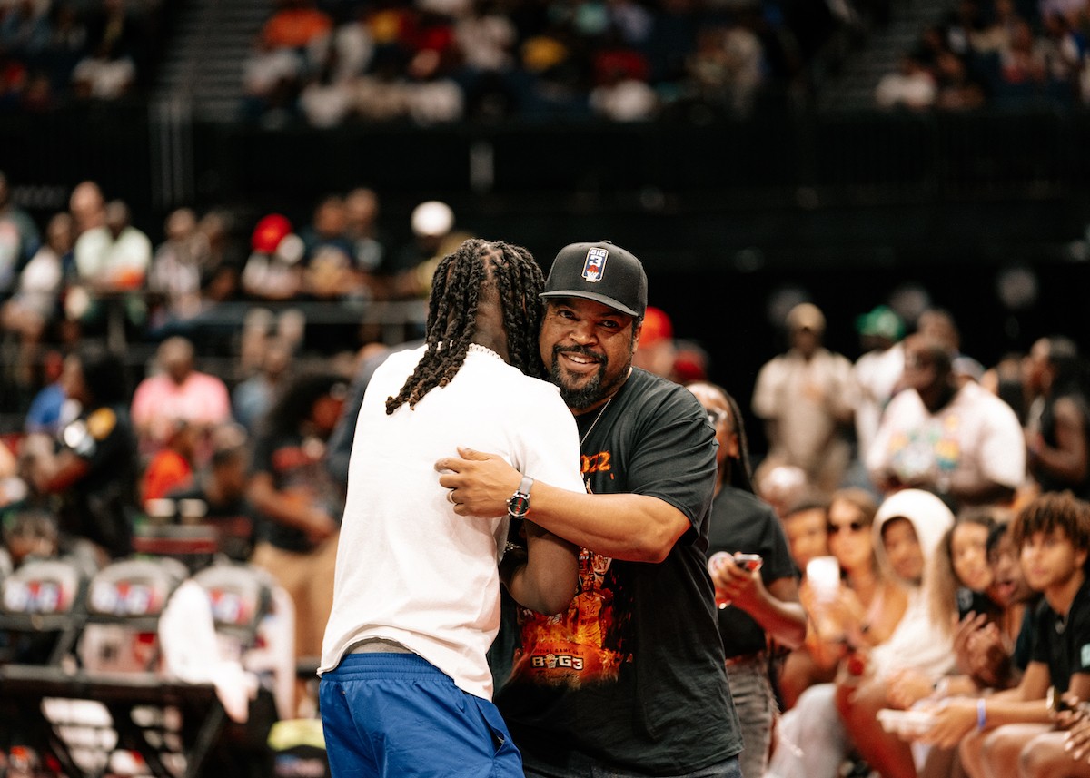 During the battle between the Monsters and Power, Fans received a surprise from rap legend Ice Cube, co-owner of the league, when he took to the court to perform his classic 'It Was a Good Day.'