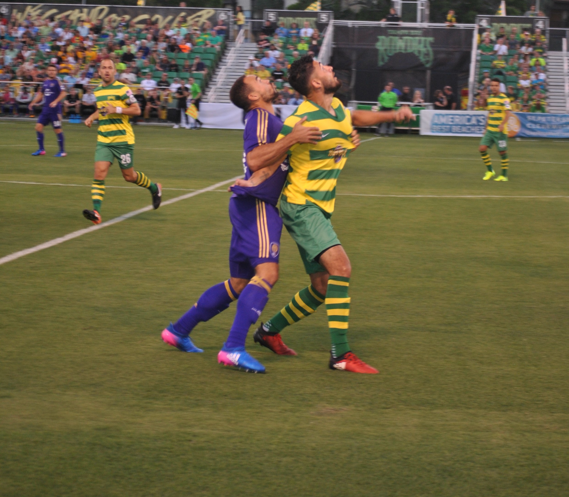 Tampa Bay Rowdies Home football shirt 2011.