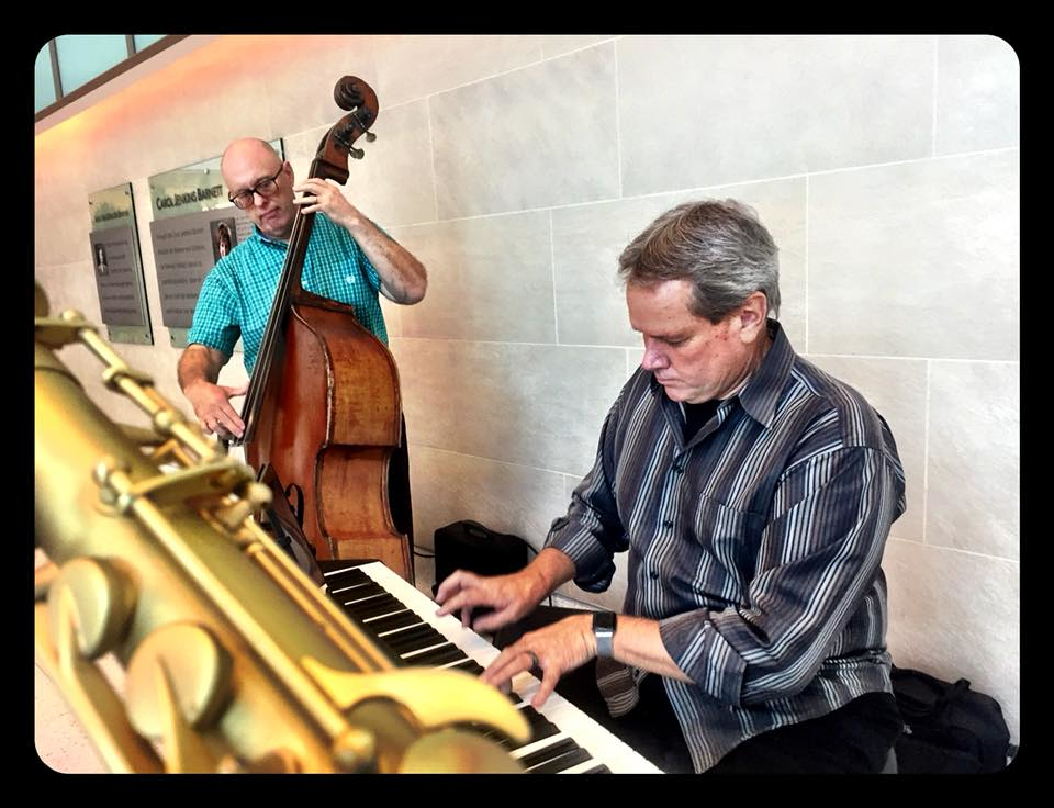 Swan City Jazz Trio plays Lakeland’s Downtown Farmber’s Curb Market