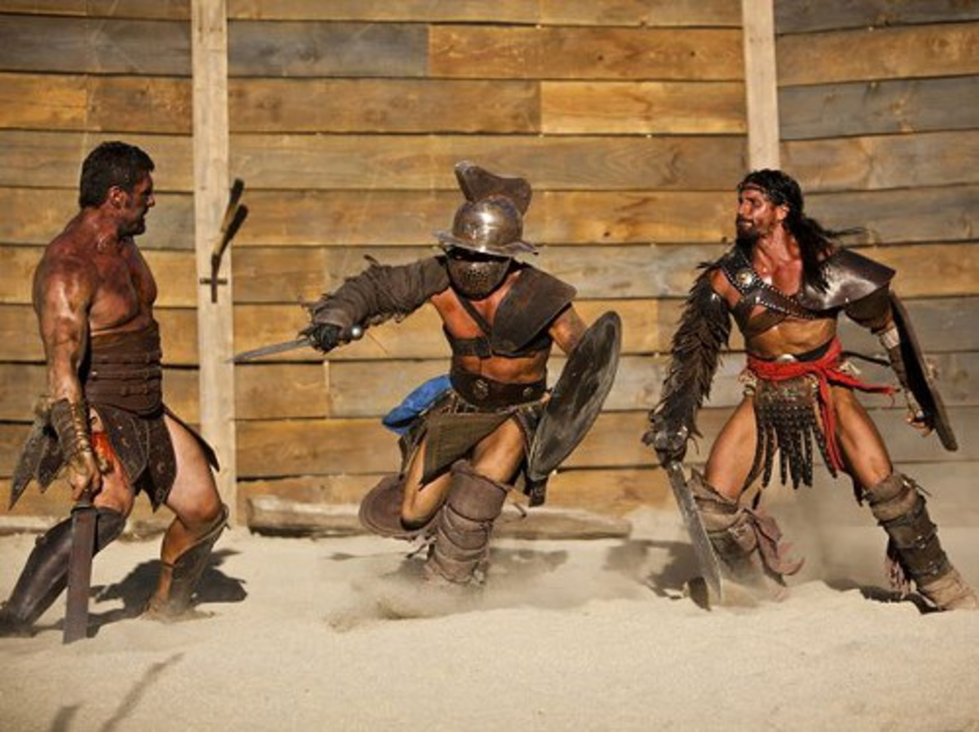 Marcus London Is Shooting The Men Of Spartacus Mmxii