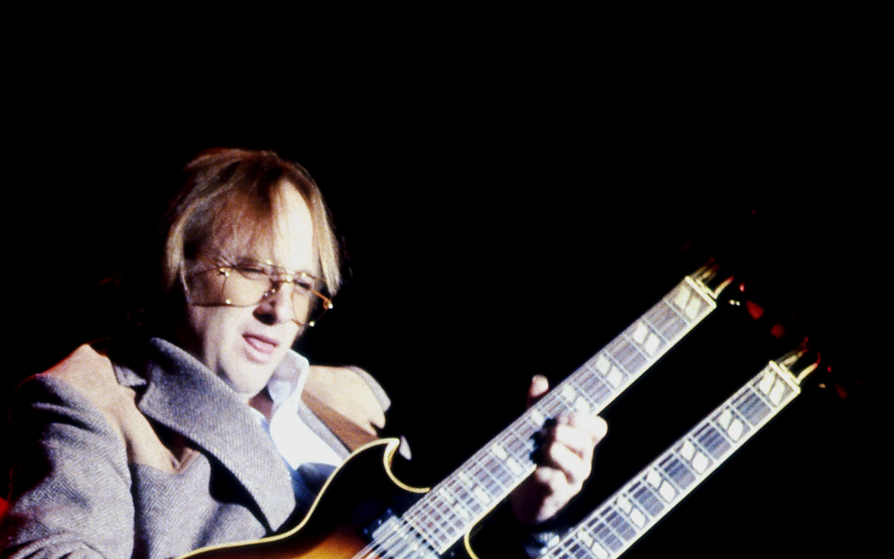 Stephen Stills, who is so good at guitar that he can play two at the same time.