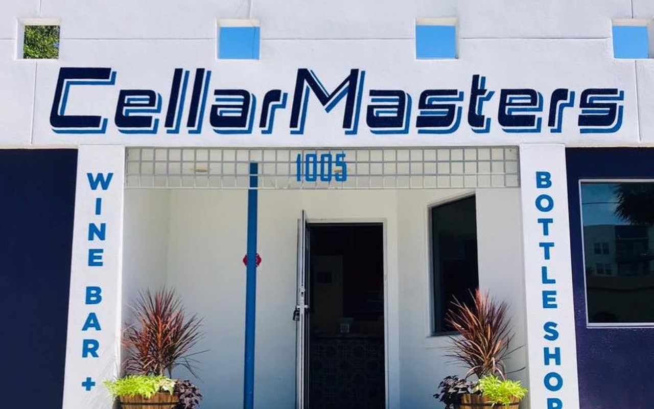 Wine Enthusiast magazine lists St. Pete's CellarMasters as one of the best bottle shops in the country