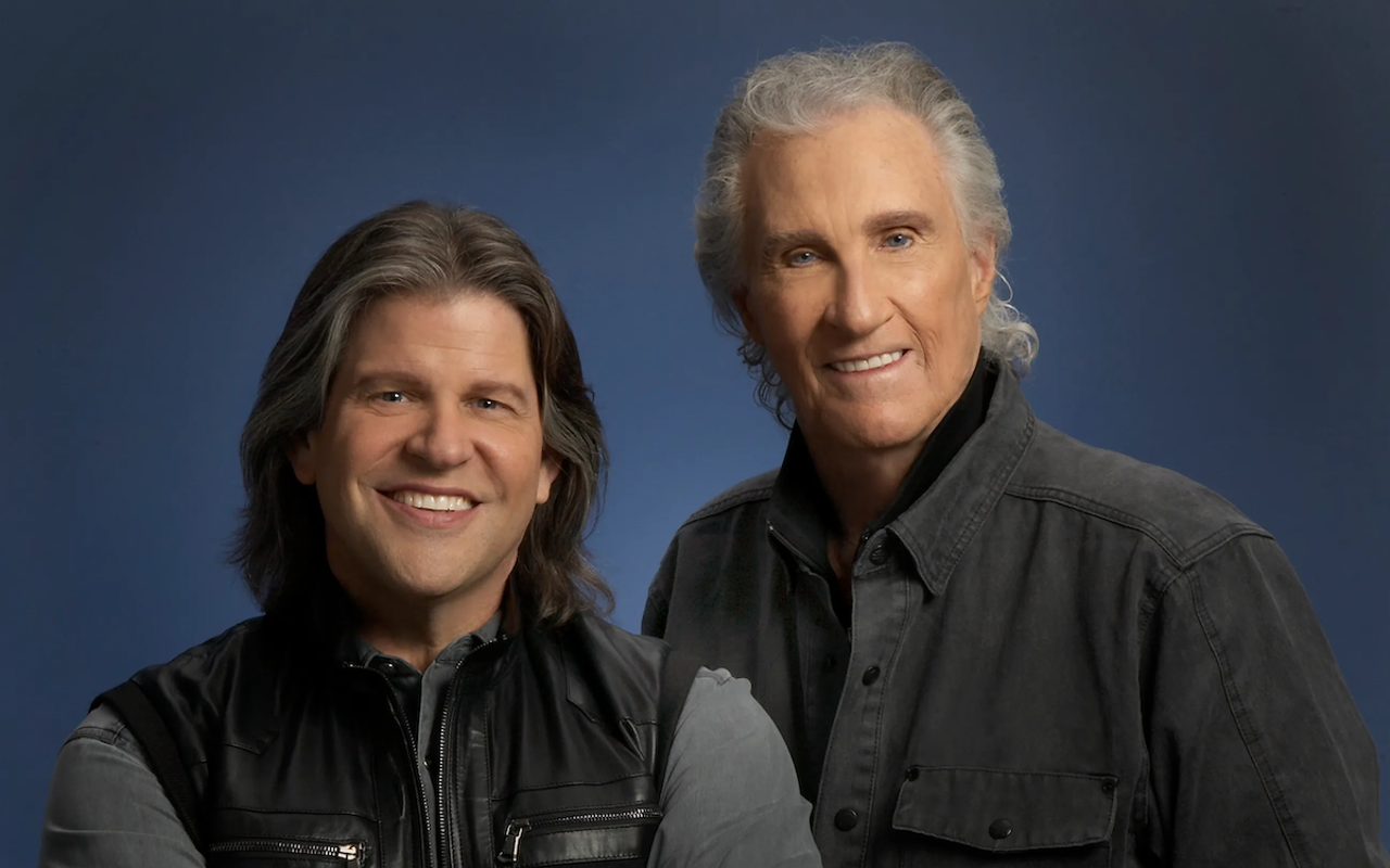 Bucky Heard (L) and Bill Medley of The Righteous Brothers.