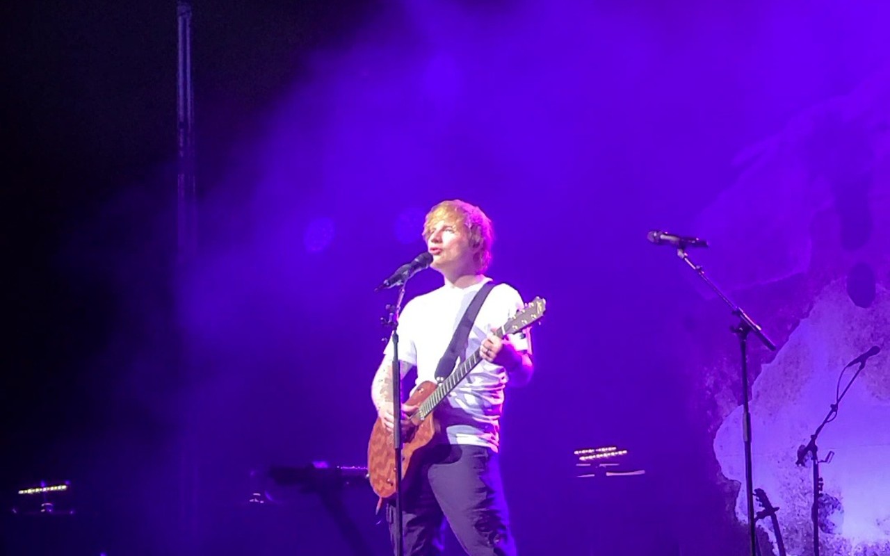 Ed Sheeran plays Ruth Eckerd Hall in Clearwater, Florida on May 19, 2023.