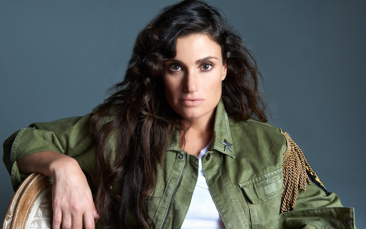 Idina Menzel who plays Jannus Live in St. Petersburg, Florida on June 23, 2023.