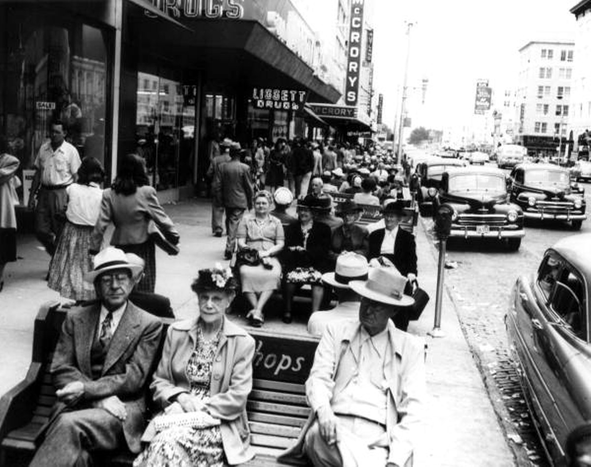 Vintage photos of shopping in Tampa Bay, including Maas Brothers, Webb ...