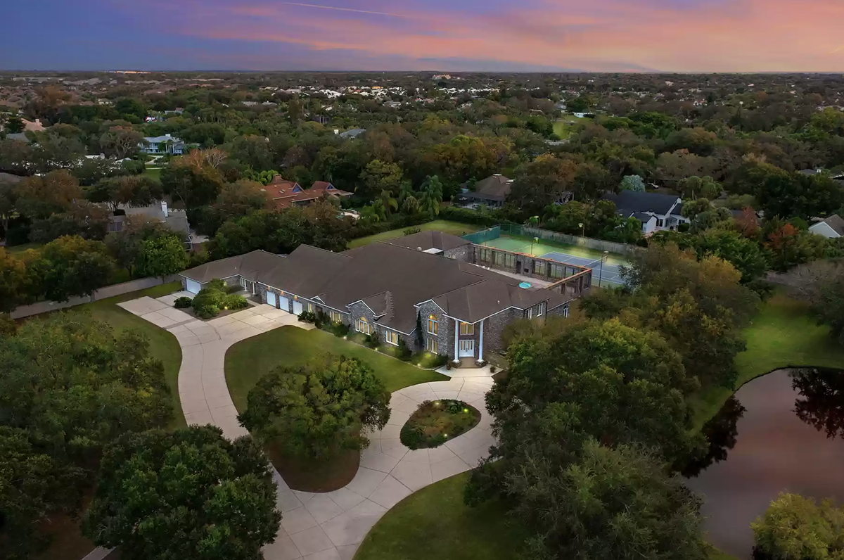 This $12 million Sarasota mansion comes with a bowling alley, a go-kart