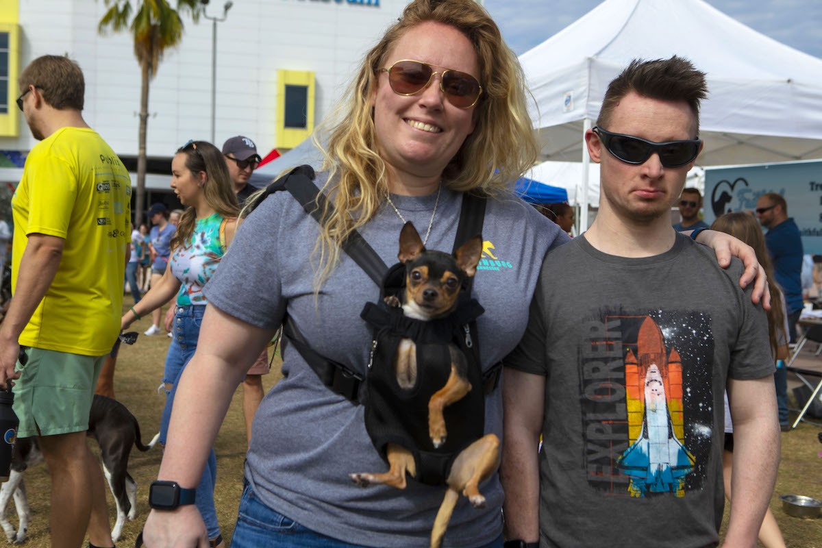 Everyone, and every pup, we saw at Tampa's 'Bark In the Park' fundraiser, Tampa