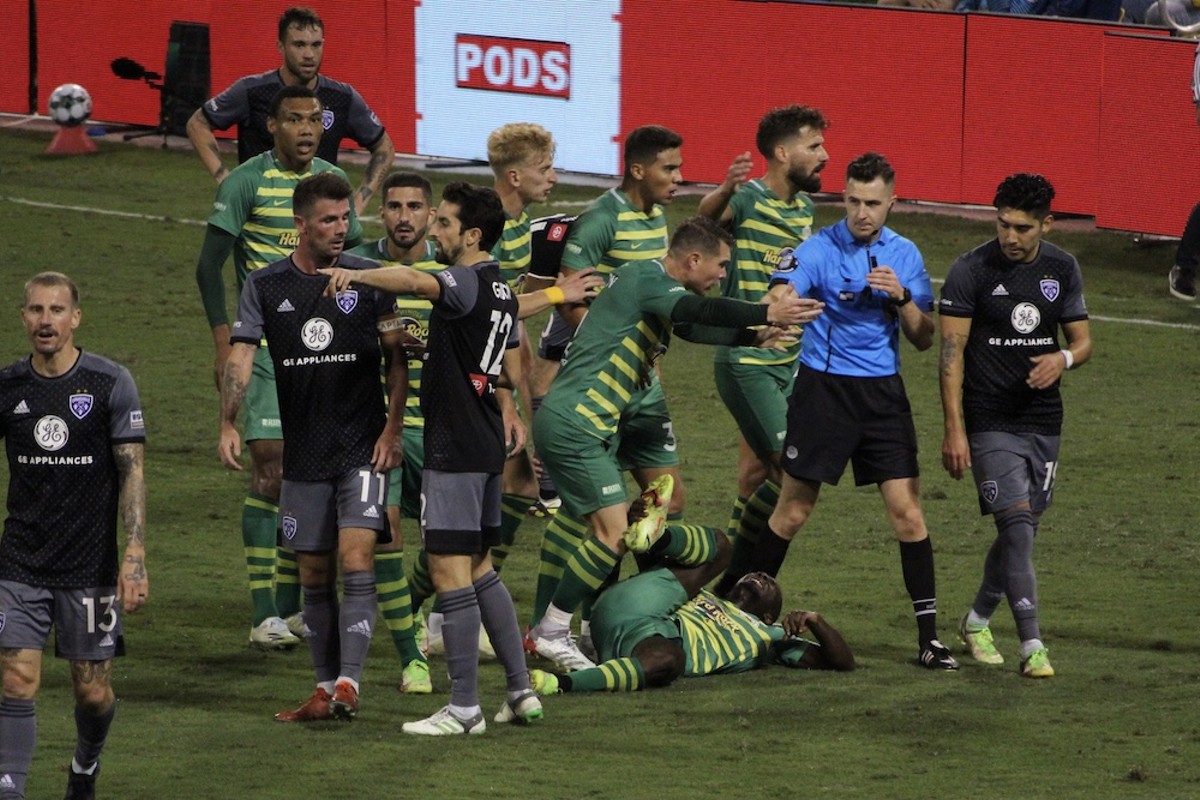 The Tampa Bay Rowdies' Saturday matchup with conference rival