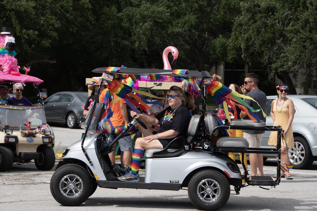 Everyone we saw at Dunedin’s Inaugural Pride Week kickoff Tampa