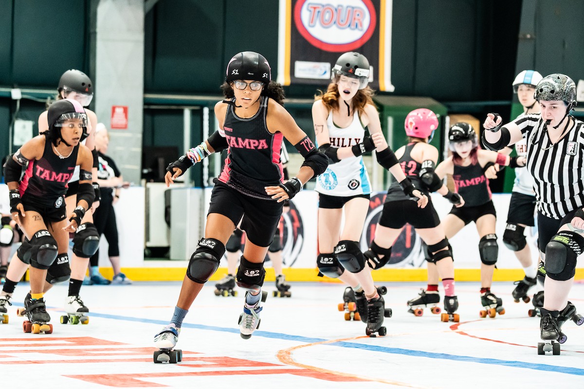Six Tampa skaters are headed to the Junior Roller Derby World Cup in