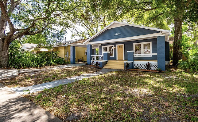 1207 E Giddens Ave
    $249,900
    3 bed,1 bath, 1,274 sqft
    Built in 1925, this completely remodeled bungalow sits on a massive lot and has a new roof and A/C. It also comes with new stainless steel appliances, granite countertops, and recently updated plumbing and electric.