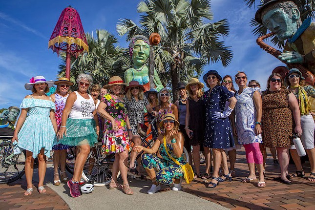 Everything we saw at last weekend&#146;s &#145;Fancy Women Bike Ride&#146; in downtown Tampa
