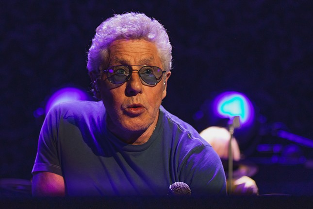 The Who plays Amalie Arena in Tampa, Florida on April 27, 2022.