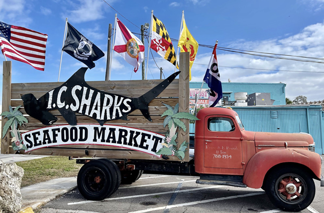 I.C. Sharks
10020 Gandy Blvd. N, St. Petersburg, 727-914-4987
I.C. Sharks began as a seafood market and recently relaunched as a new bar and grill, serving fresh catch and ice cold drinks. It still provides plenty of fresh fish to go, so you can make your own seafaring delicacies from the comfort of your own home.  
Photo via I.C Sharks/Facebook