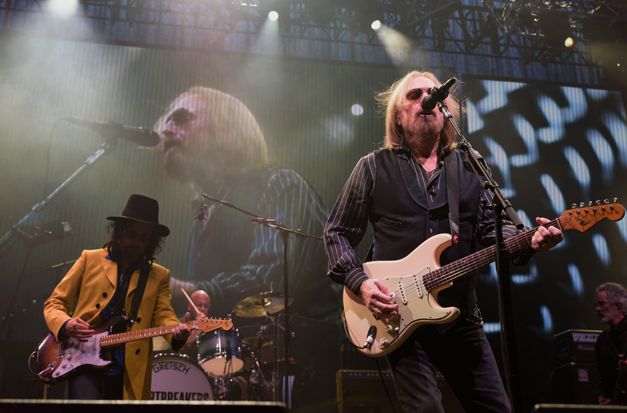 Tom Petty & the Heartbreakers play Amalie Arena in Tampa on May 6, 2017.