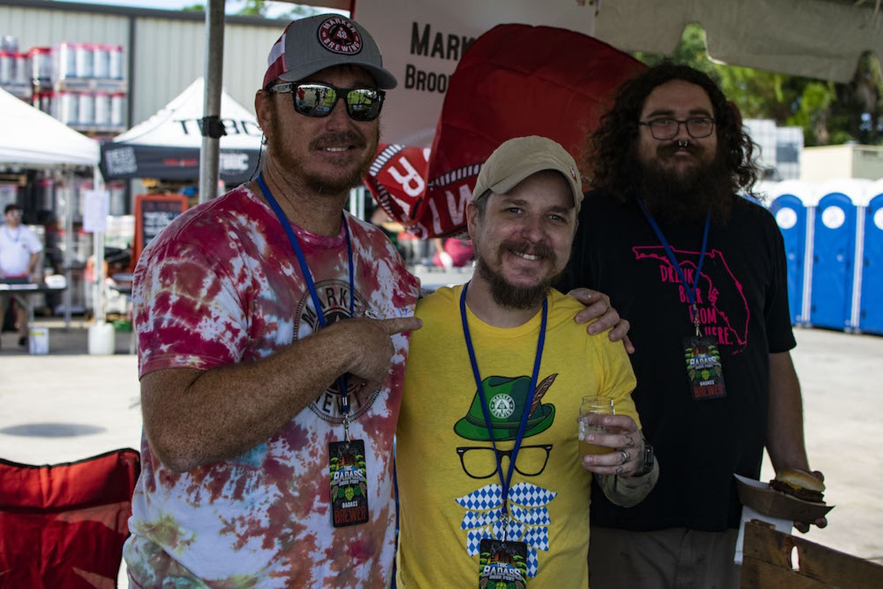 Everyone we saw at TBBC's sixth annual Bad Ass Beer Fest Tampa