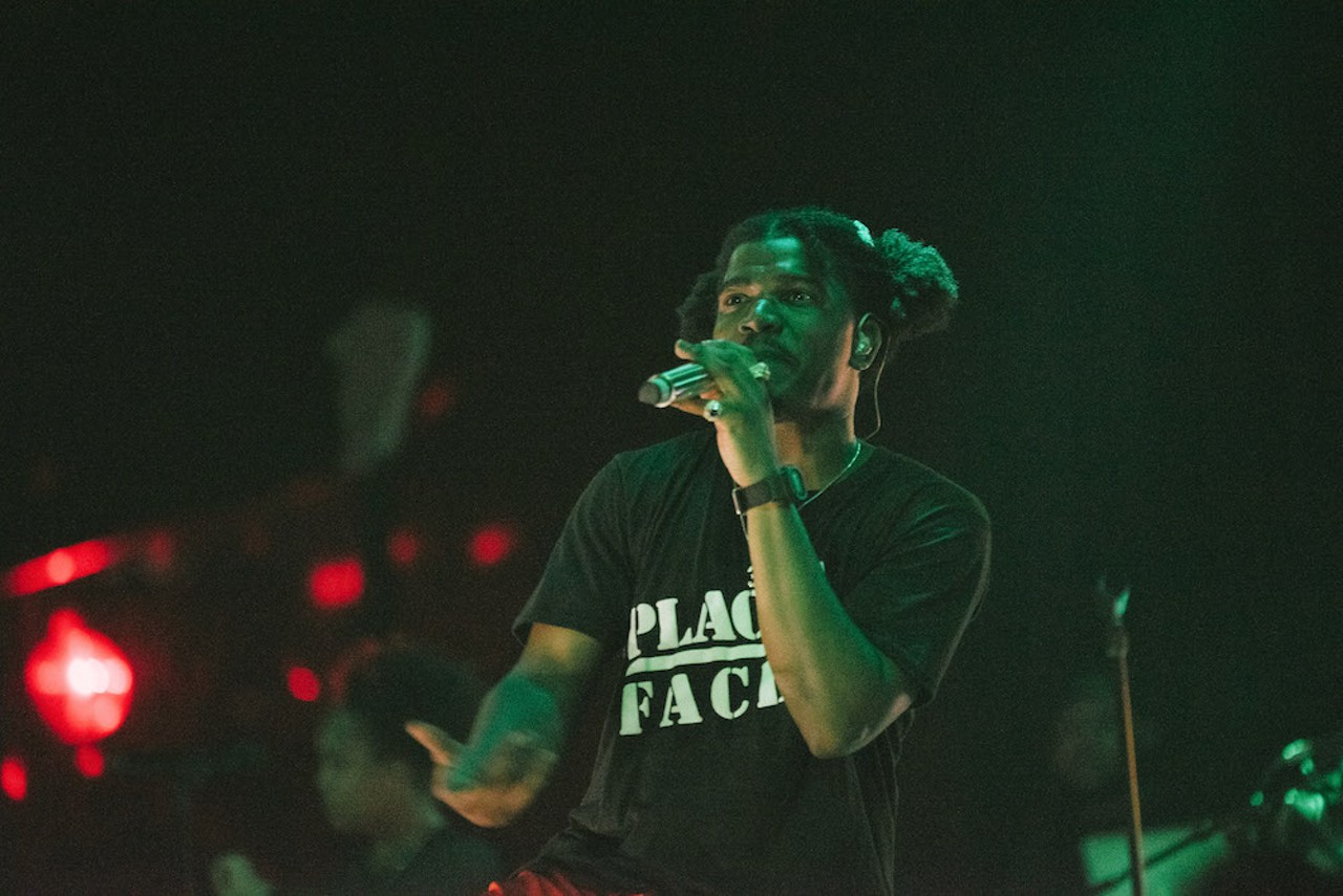 Photos of rapper Smino playing a sold-out Tampa Orpheum in Ybor City