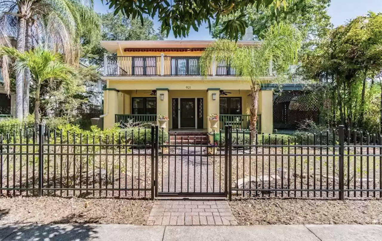 This historic St. Pete home comes with a Japanese tea house