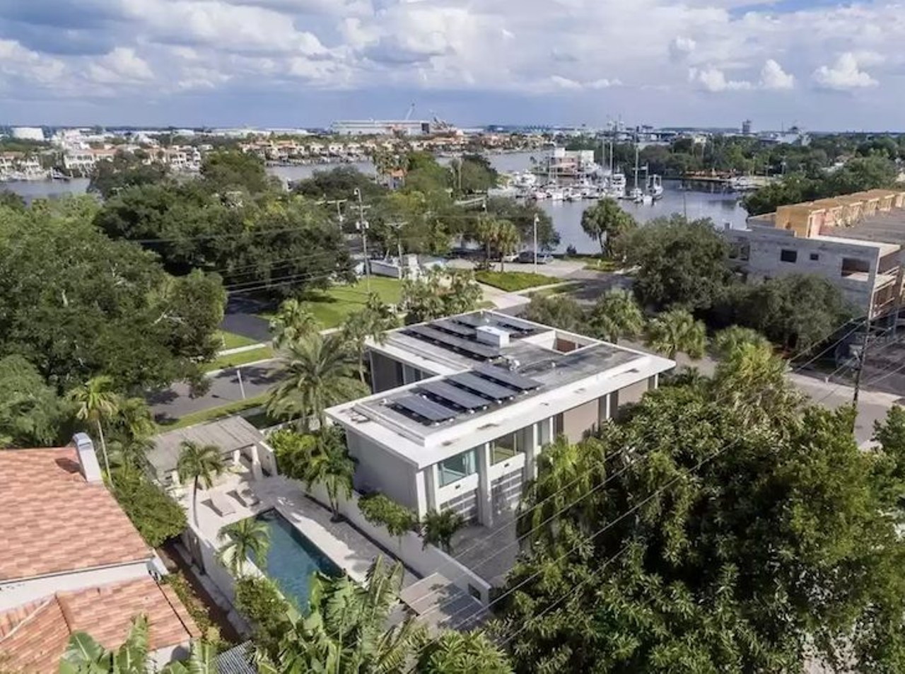 Designed by Tampa architect Robert Wielag, this $3.2 million midcentury gem is now for sale on Davis Islands