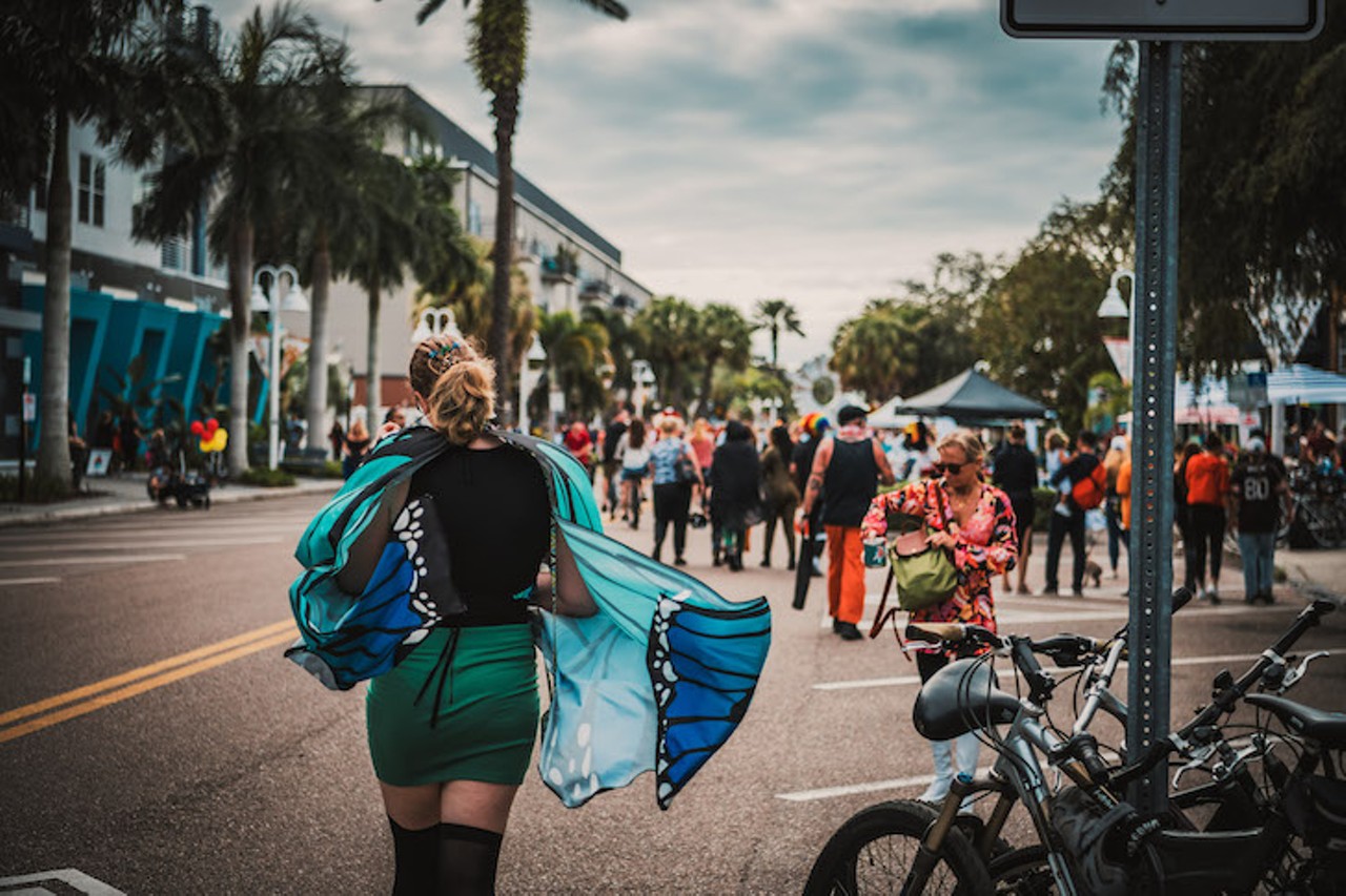 Everyone we saw in downtown St. Petersburg on Halloween weekend Tampa