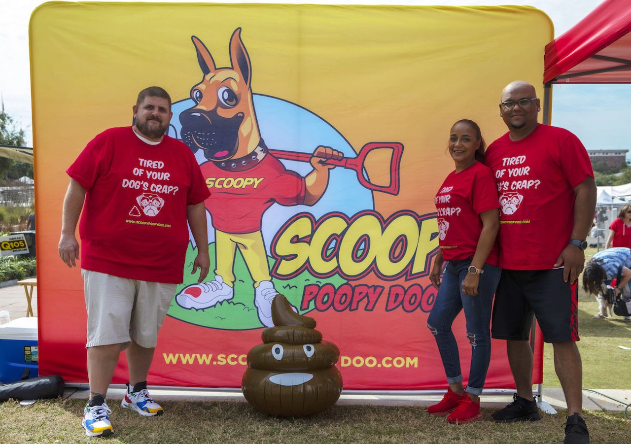 Everyone, and every pup, we saw at Tampa's 'Bark In the Park' fundraiser, Tampa