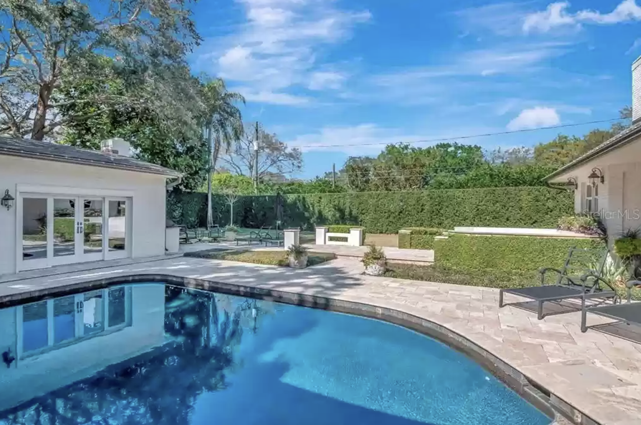 The South Tampa home of popstar CADE is now for sale