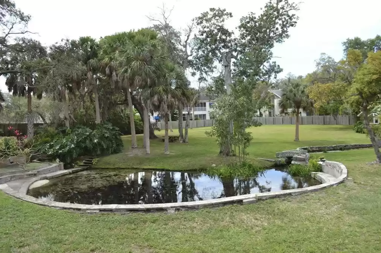 A rare Florida home with its own private freshwater spring is now for