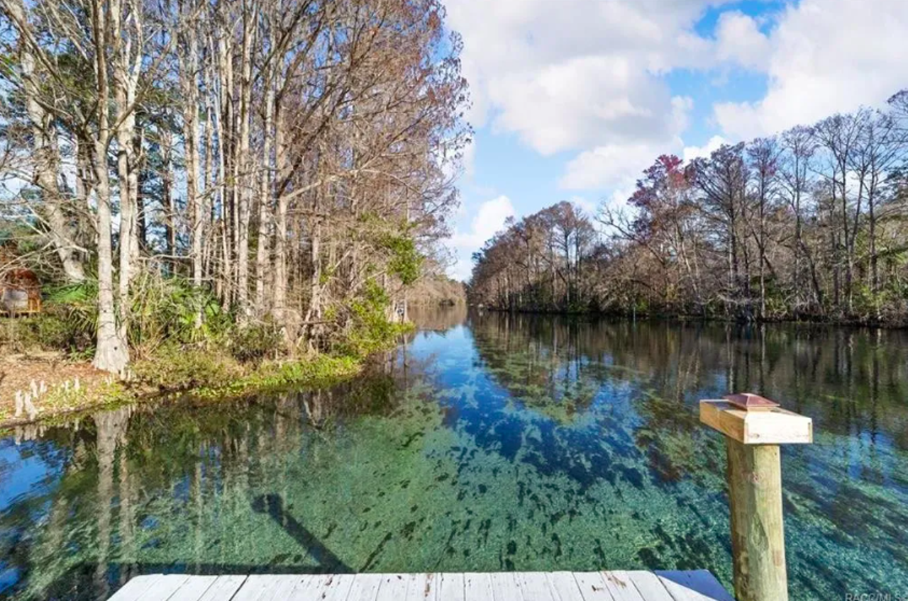 A 600squarefoot cottage on Florida's Rainbow River is on the market