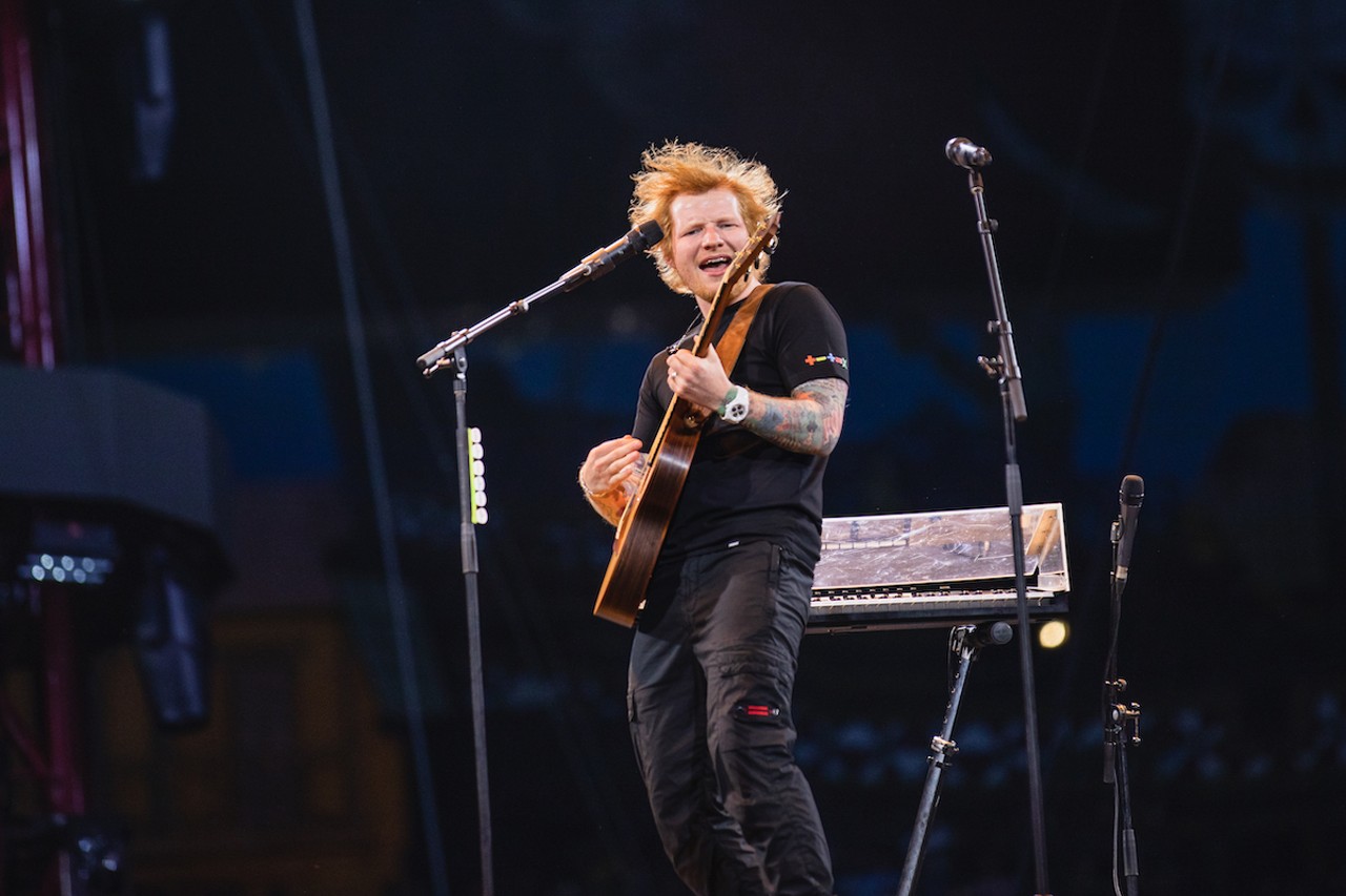 Review In Tampa, Ed Sheeran stages fiery, mathematical career