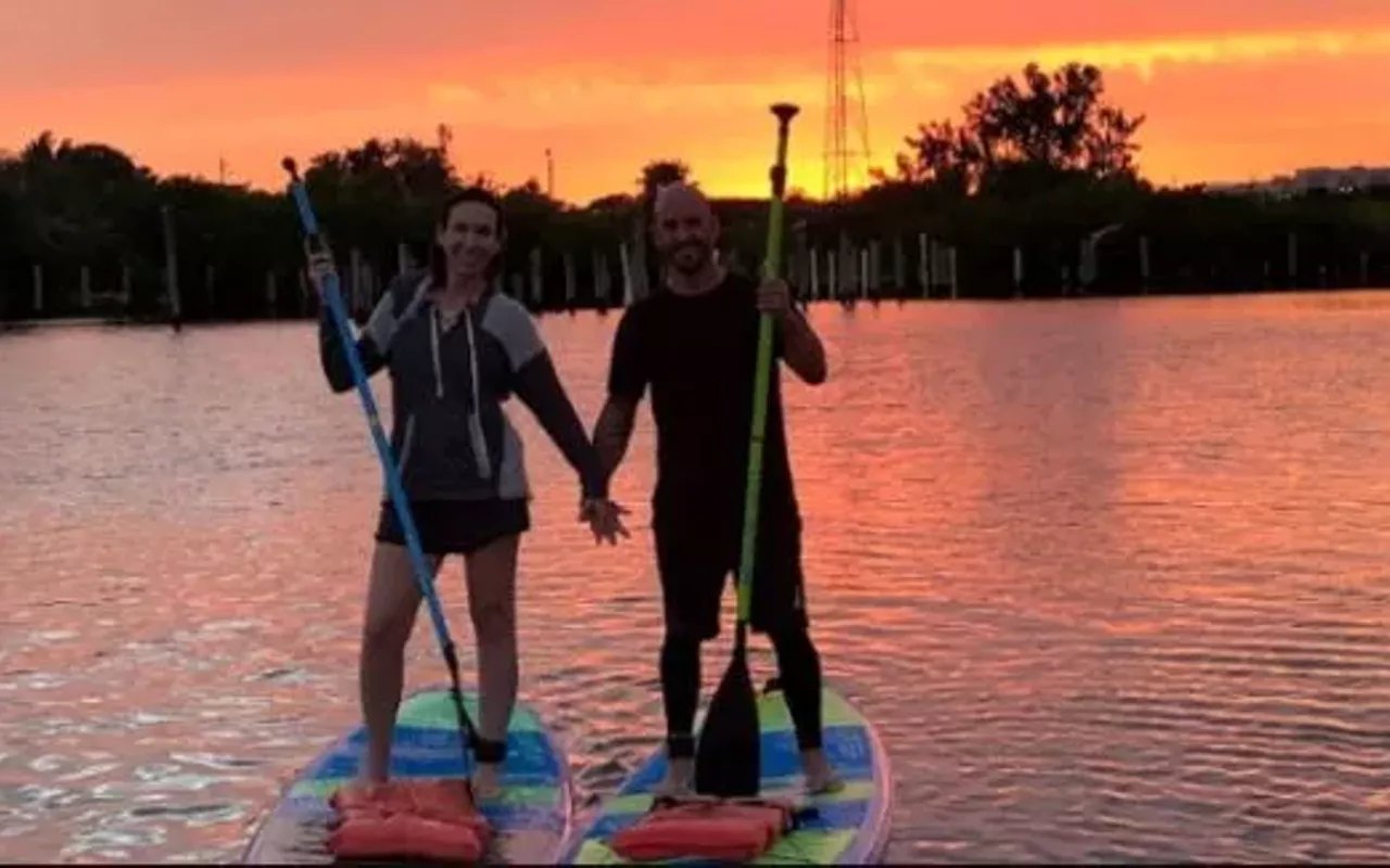 Image: Valentine's Day Special - Sunset Paddle with Urban Kai