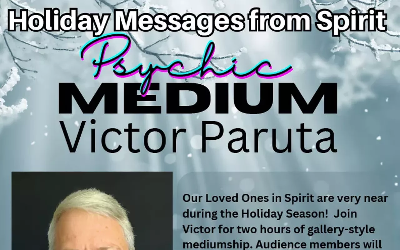 Image: Victor Paruta: Holiday Messages from Spirit