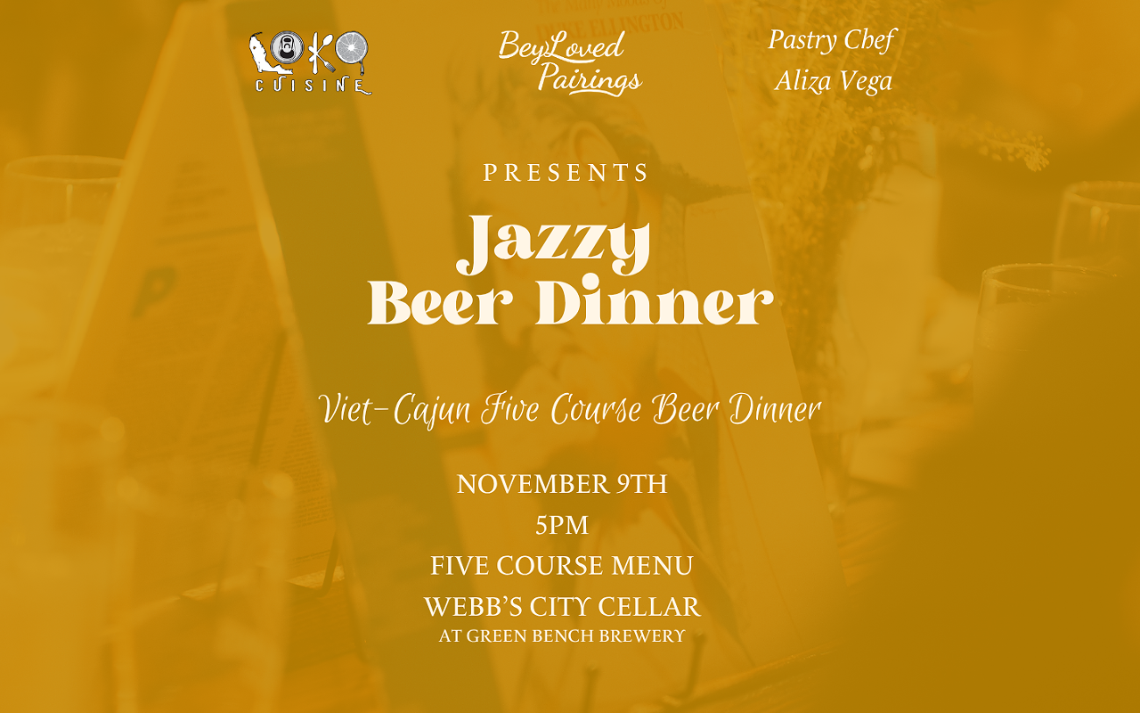 Image: Viet-Cajun Jazzy Beer Dinner